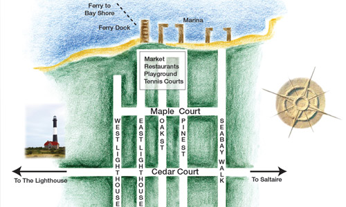 Fire-Island-Town Map-Detail